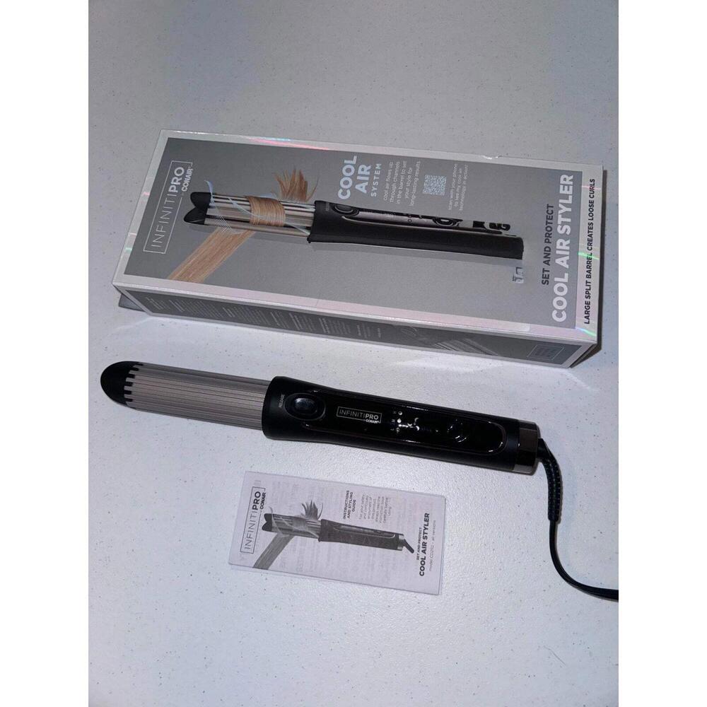 Infiniti Pro By Conair Tourmaline Ceramic Curling Iron 1.25" Loose Curls Digital